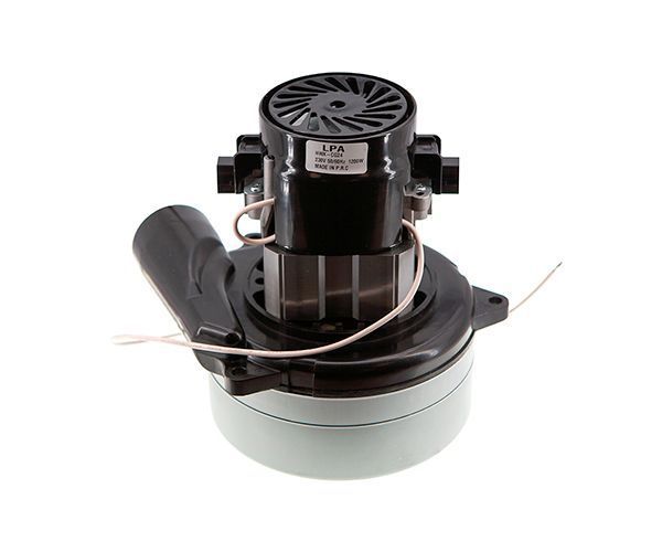 Двигатель LPA HWX-CG24 (H=181 мм, d=144 мм, 1200W), для моющего пылесоса, двухстадийный, с патрубком 9173 фото