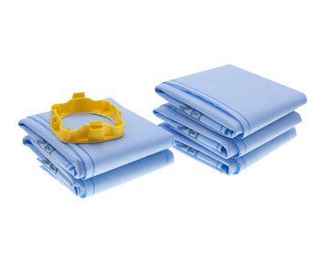 Набір універсальних одноразових мішків Wonderbag Universal WB406140 для пилососів Rowenta, Moulinex та ін. (5 шт) 8079 фото
