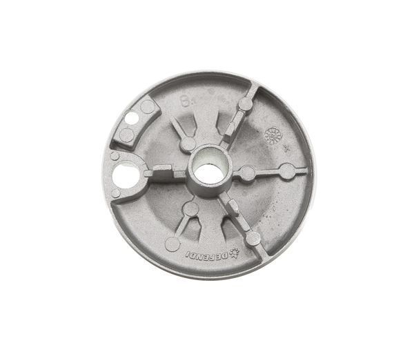 Газовий пальник (конфорка) з розсікачем Indesit, Whirlpool (64/75 мм) - C00313807 / 481236078136 2082 фото