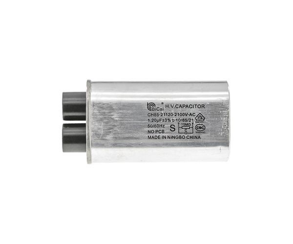 Конденсатор BiCai CH85-21120, 1,20 мкФ 2100V (клеммы 3+3) для микроволновой печи 8767 фото