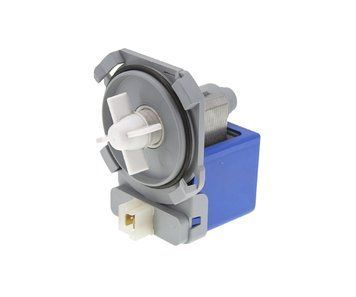 Насос (котушка) для пральної машини Siemens, Bosch (GRE 33W), 4 клямки, клемник під фішку зверху - 00143370 / 00142370 / 00141896 / 00141874 / 163SI16 3753 фото